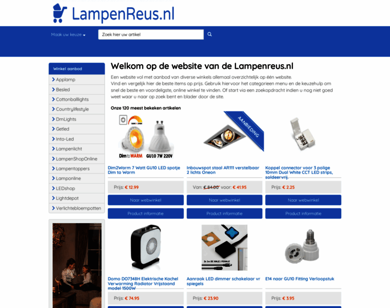 Lampenreus.nl thumbnail