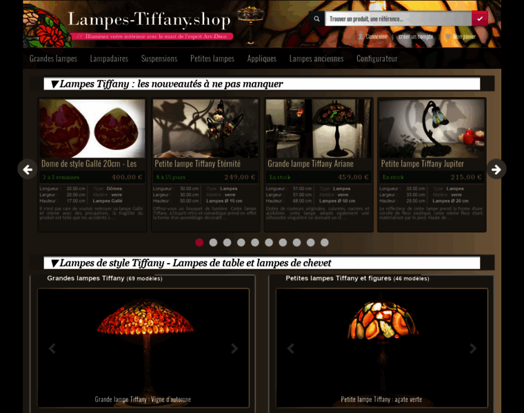 Lampes-tiffany.shop thumbnail