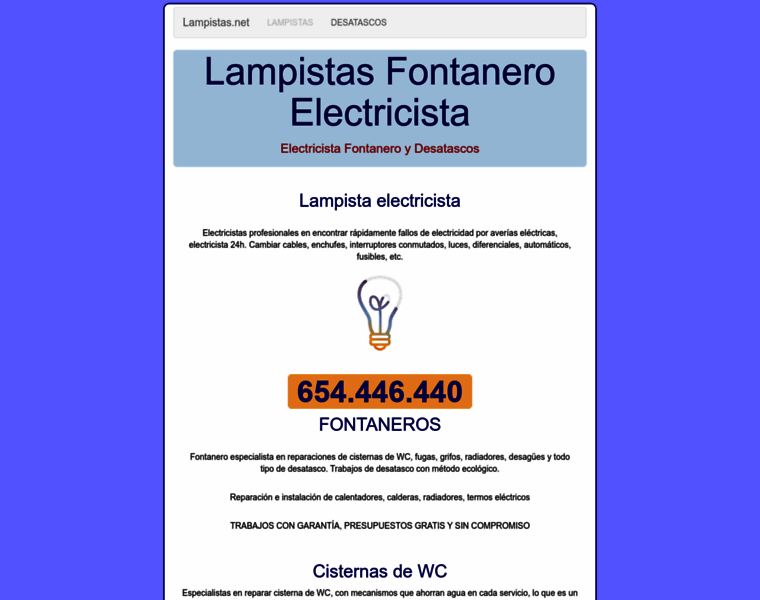 Lampistas.net thumbnail