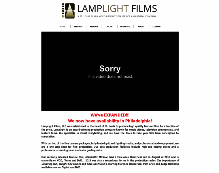 Lamplightfilms.net thumbnail