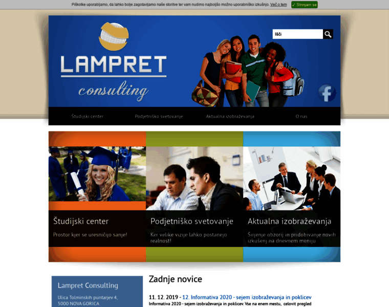 Lampret-consulting.si thumbnail