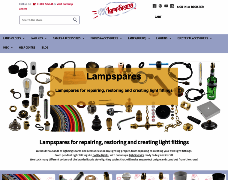 Lampspares.co.uk thumbnail