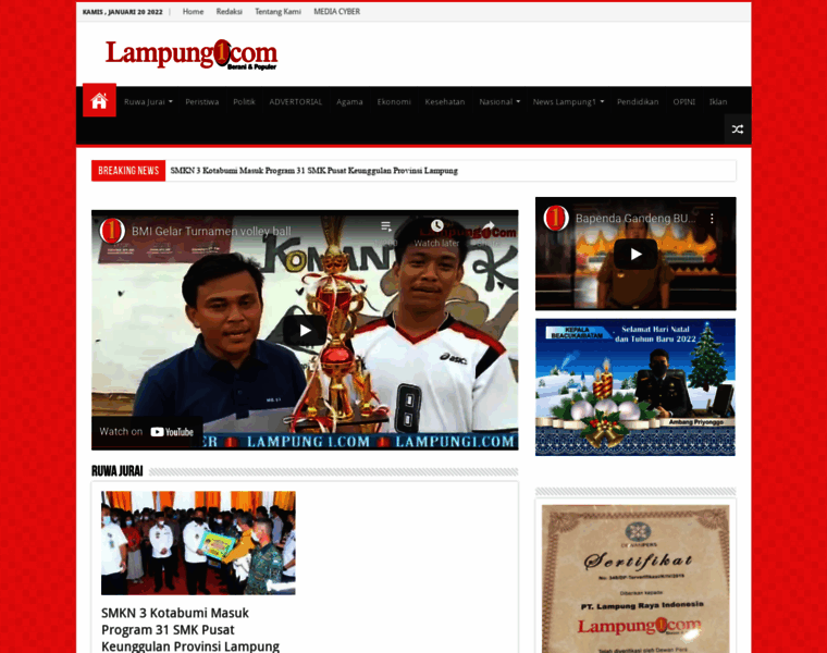 Lampung1.com thumbnail