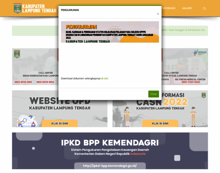 Lampungtengahkab.go.id thumbnail
