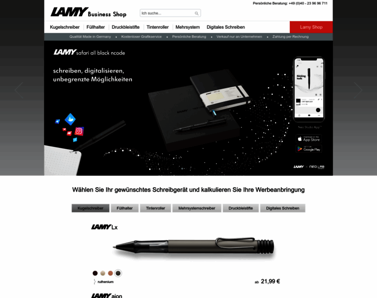 Lamy-business.com thumbnail