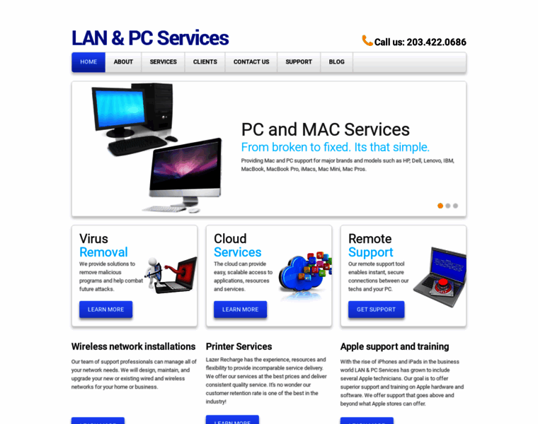 Lanandpcservices.com thumbnail