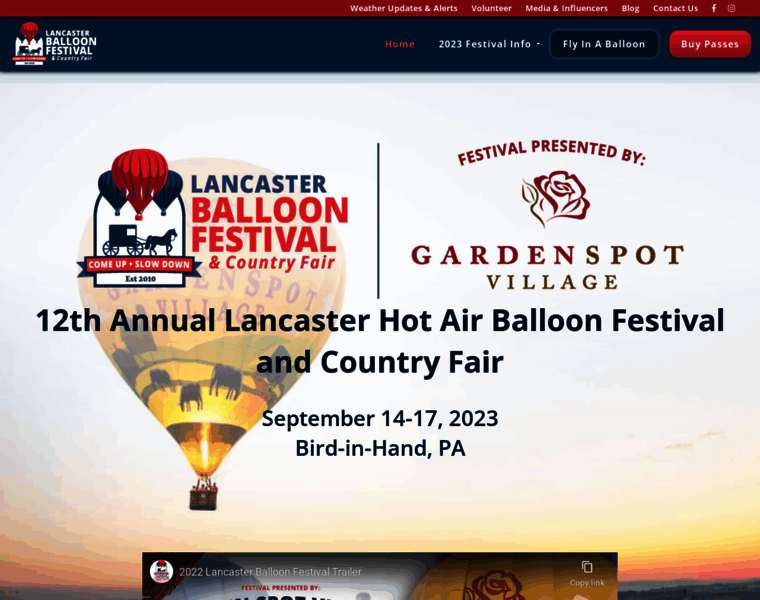 Lancasterballoonfest.com thumbnail