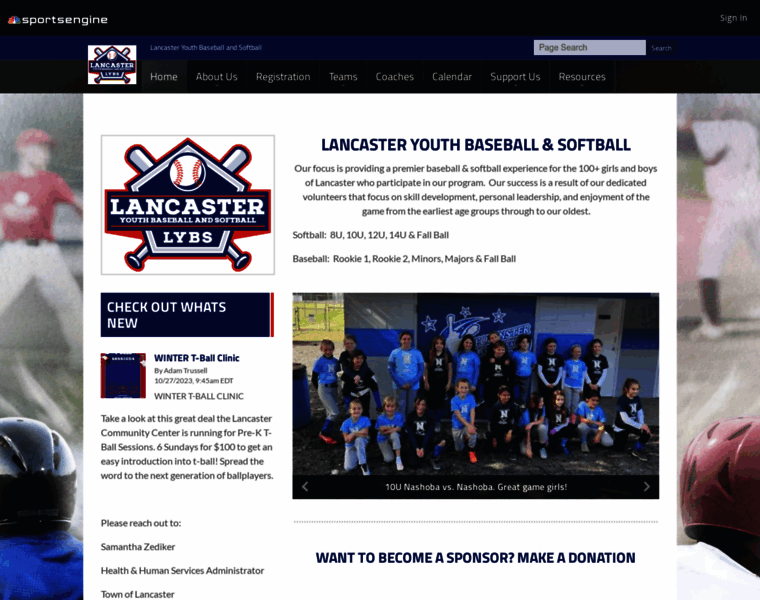 Lancasterlittleleague.com thumbnail