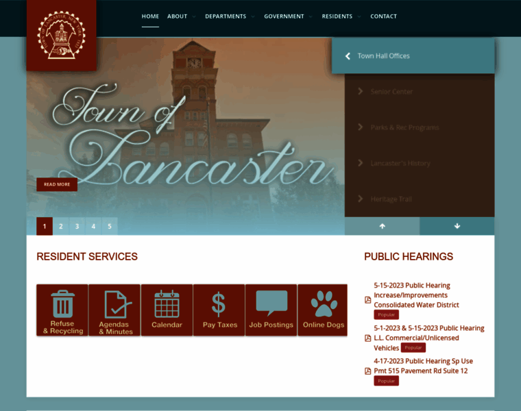 Lancasterny.gov thumbnail