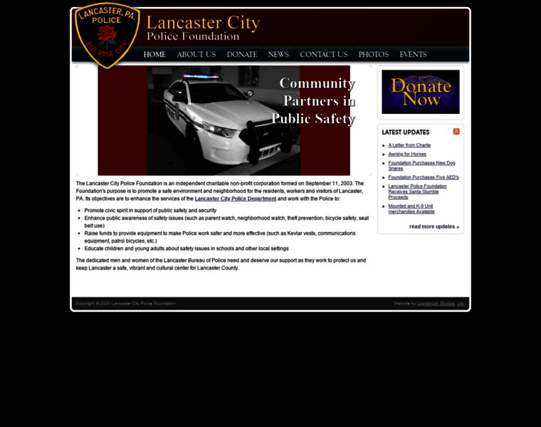 Lancasterpolicefoundation.org thumbnail