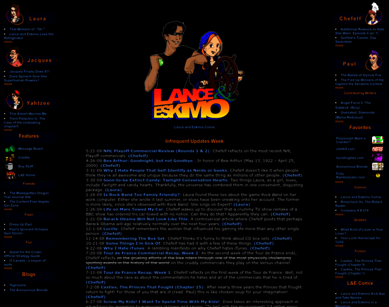 Lanceandeskimo.com thumbnail