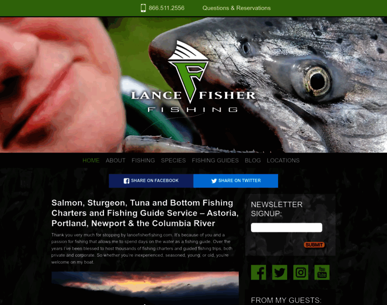 Lancefisherfishing.com thumbnail