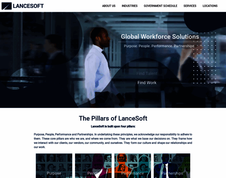 Lancesoft.com thumbnail