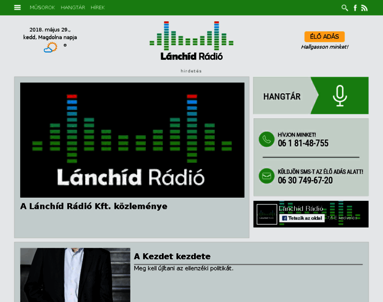Lanchidradio.hu thumbnail