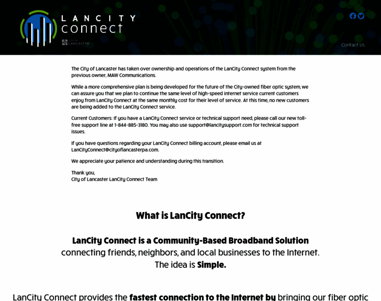 Lancityconnect.com thumbnail