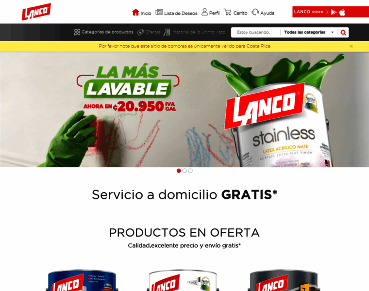 Lancostore.com thumbnail