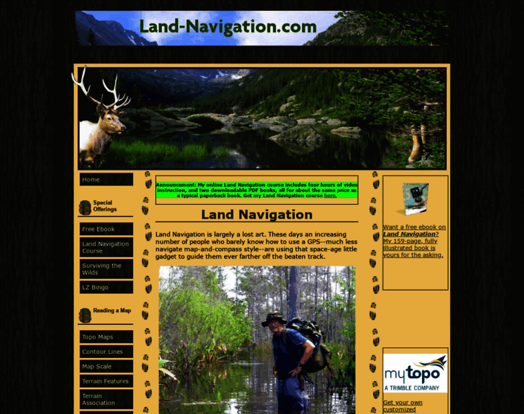 Land-navigation.com thumbnail
