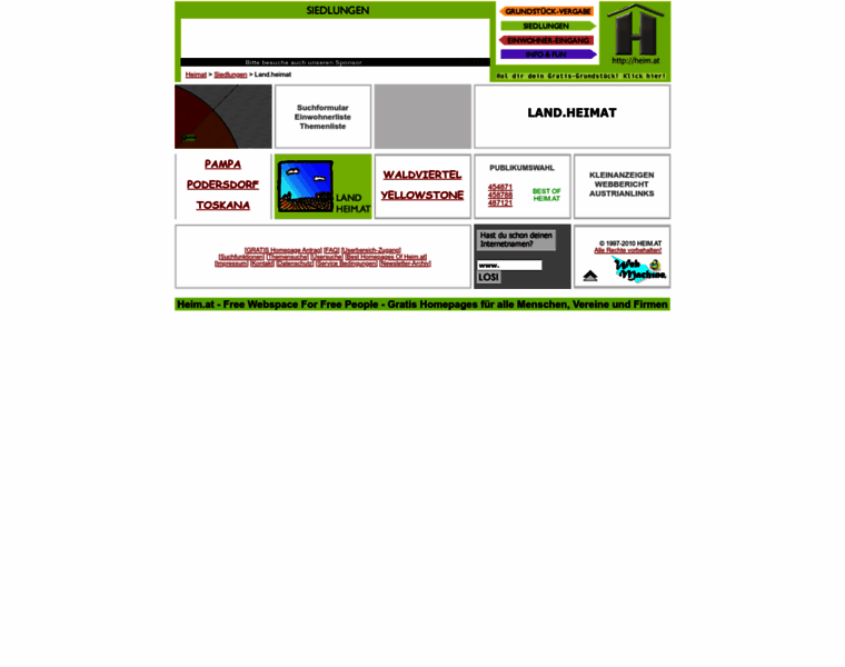 Land.heim.at thumbnail