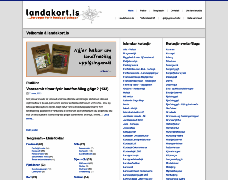 Landakort.is thumbnail