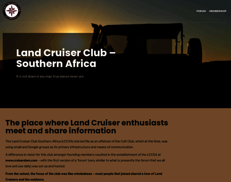 Landcruiserclub.co.za thumbnail