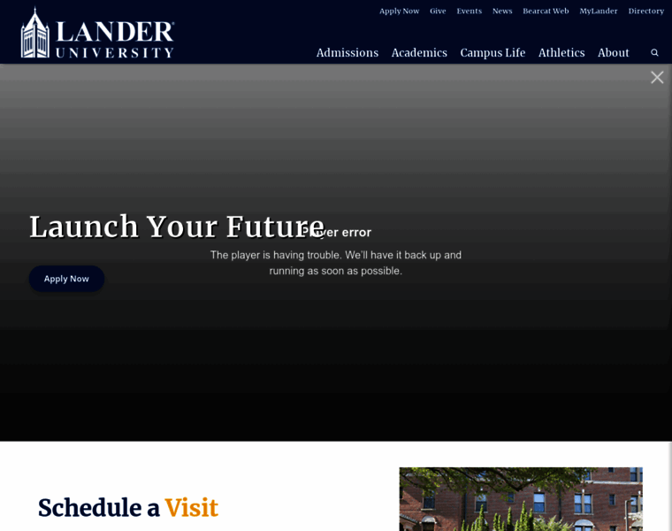 Lander.edu thumbnail