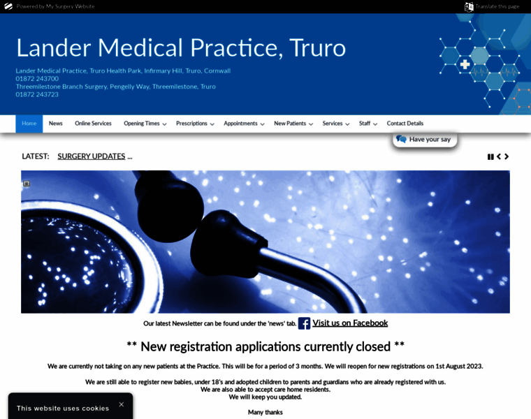 Landermedicalpractice.co.uk thumbnail