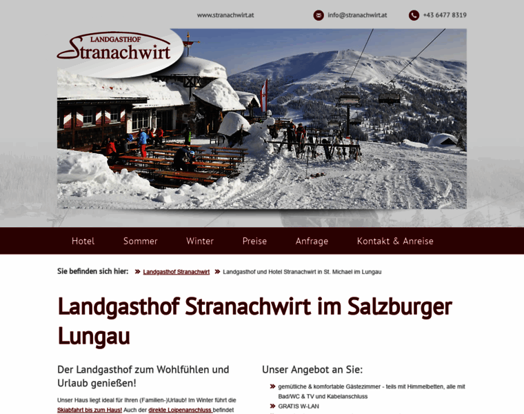 Landgasthof-stranachwirt.at thumbnail