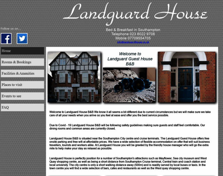 Landguardhouse.co.uk thumbnail