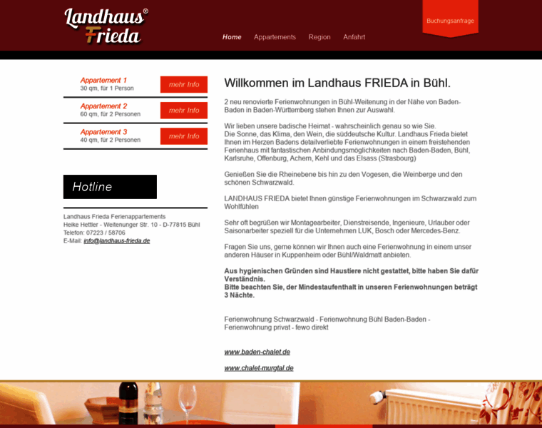 Landhaus-frieda.de thumbnail