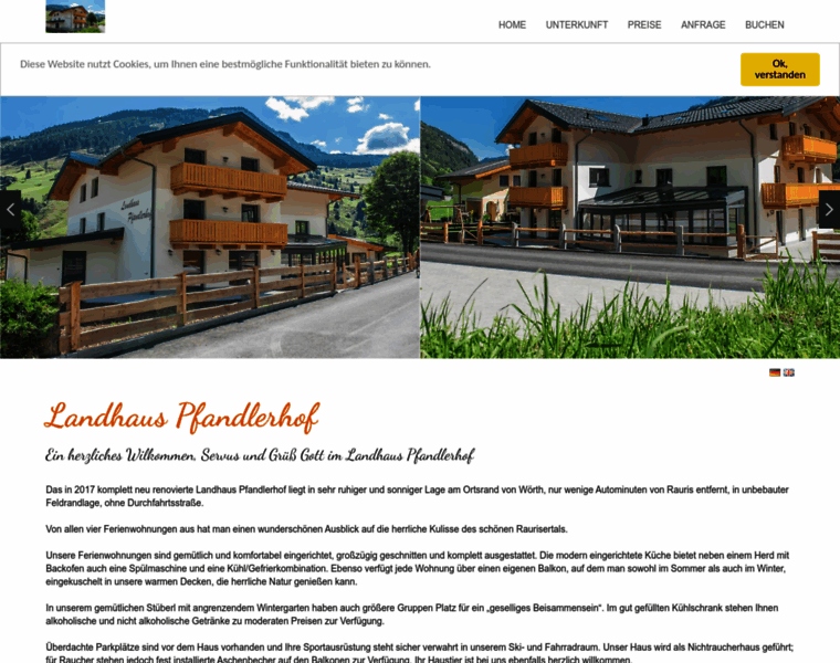 Landhaus-pfandlerhof.at thumbnail