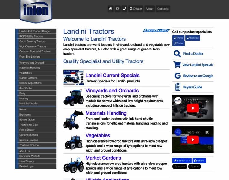 Landini-tractors.com.au thumbnail