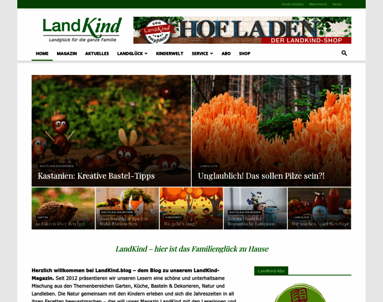 Landkind-magazin.de thumbnail