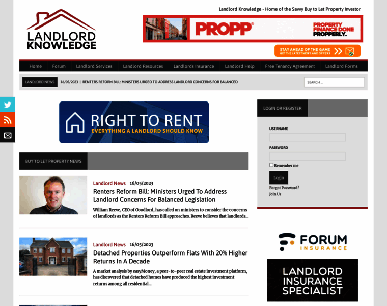 Landlordknowledge.co.uk thumbnail