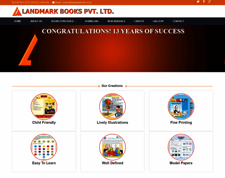 Landmarkbooks.co.in thumbnail
