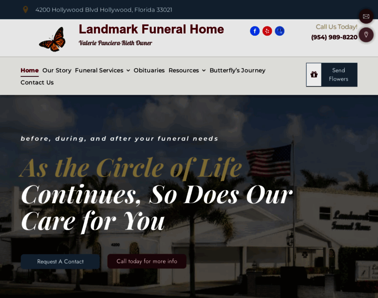 Landmarkfuneralhome.com thumbnail Landmarkfuneralhome.com thumbnail