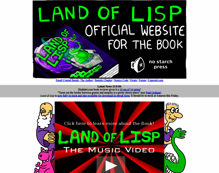 Landoflisp.com thumbnail