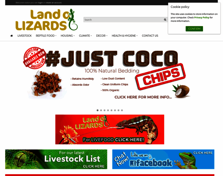 Landoflizards.co.uk thumbnail