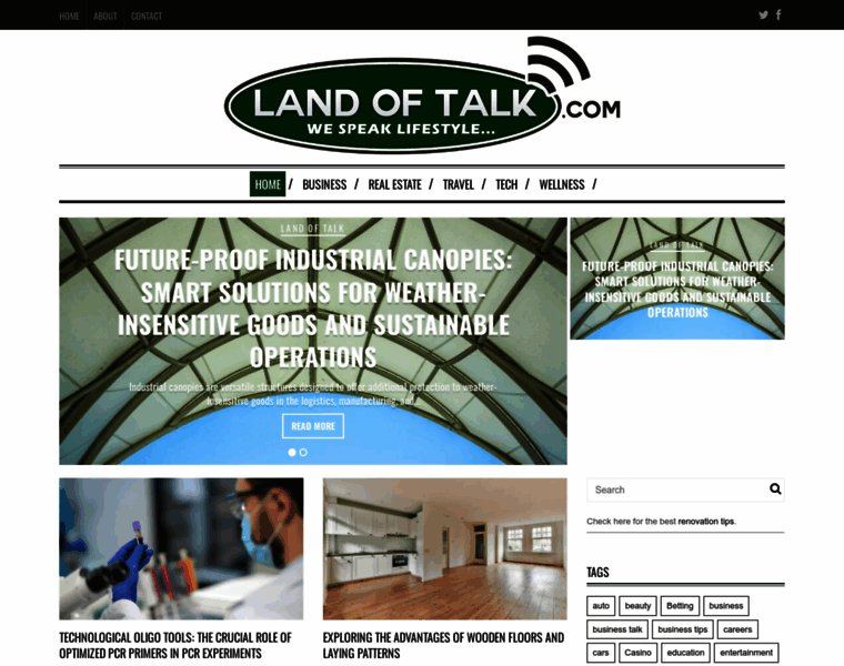Landoftalk.com thumbnail