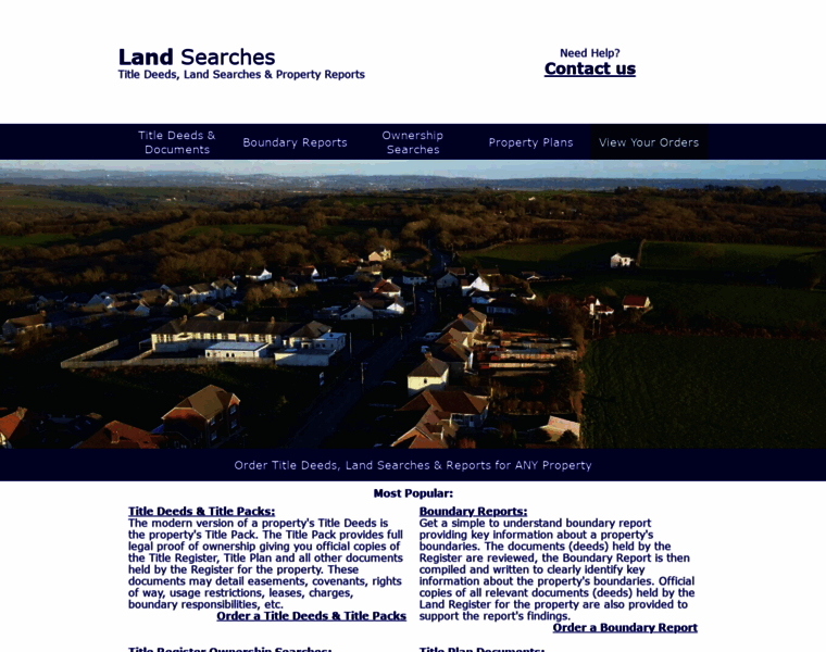 Landregistryagency.co.uk thumbnail