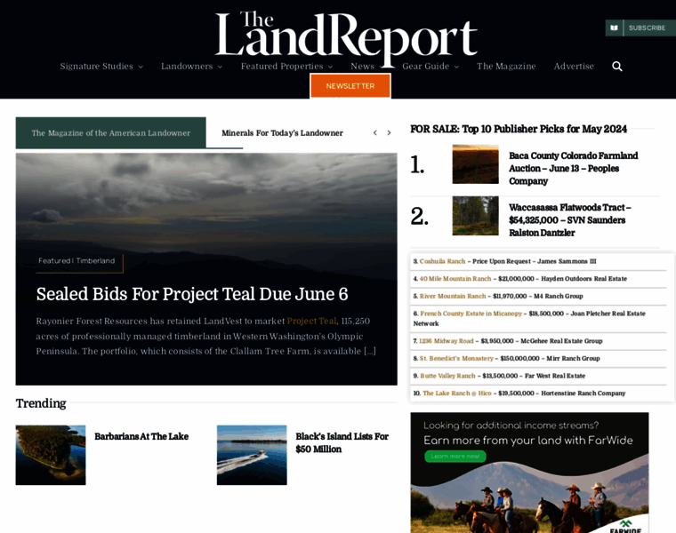 Landreport.com thumbnail