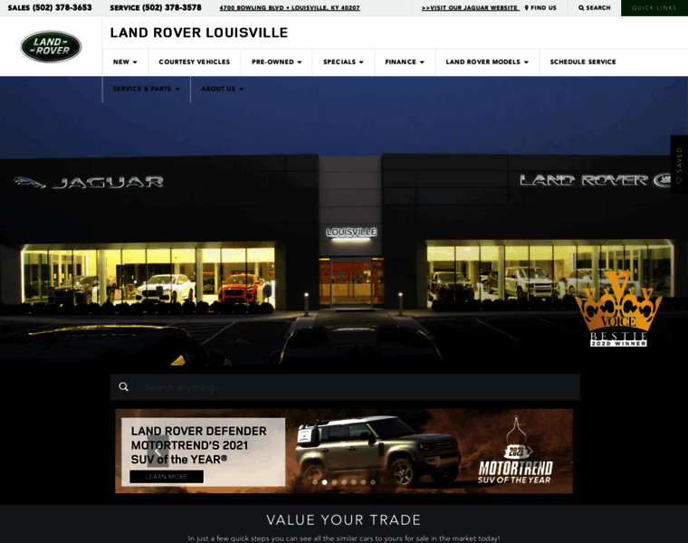 Landroverlouisville.com thumbnail