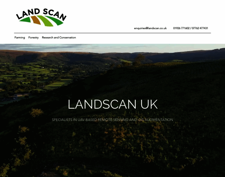 Landscan.co.uk thumbnail