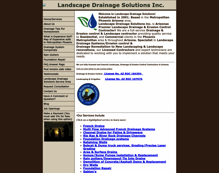 Landscapedrainagesolutions.com thumbnail