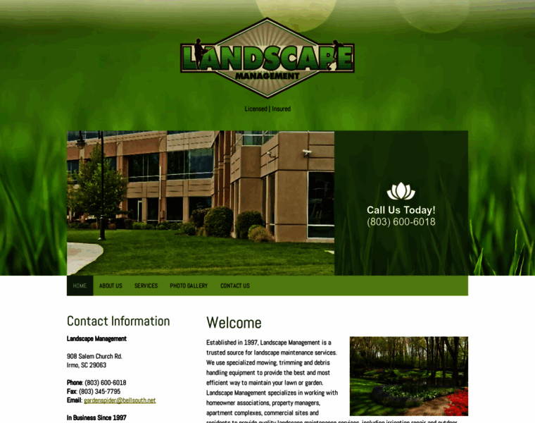 Landscapemanagementsc.com thumbnail