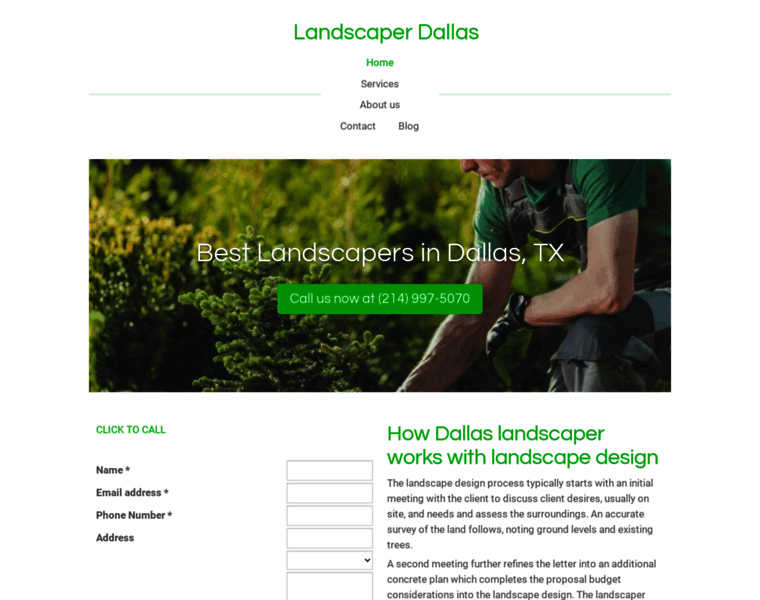 Landscaper-dallas.com thumbnail