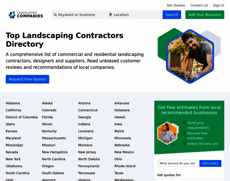 Landscaping-companies.com thumbnail