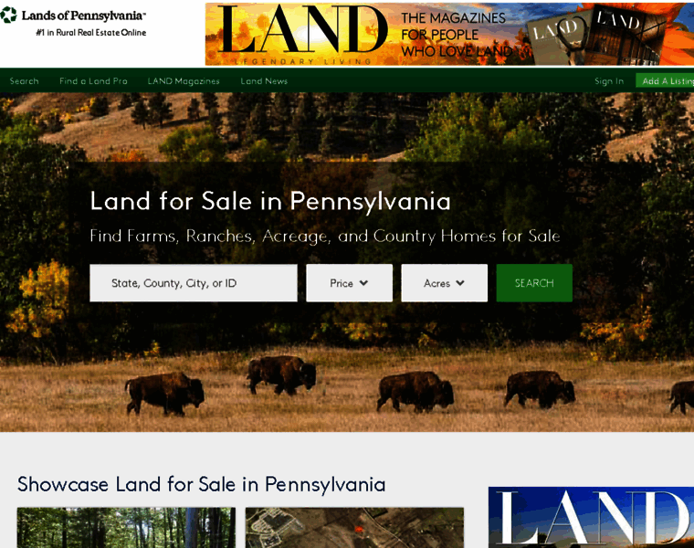 Landsofpennsylvania.com thumbnail