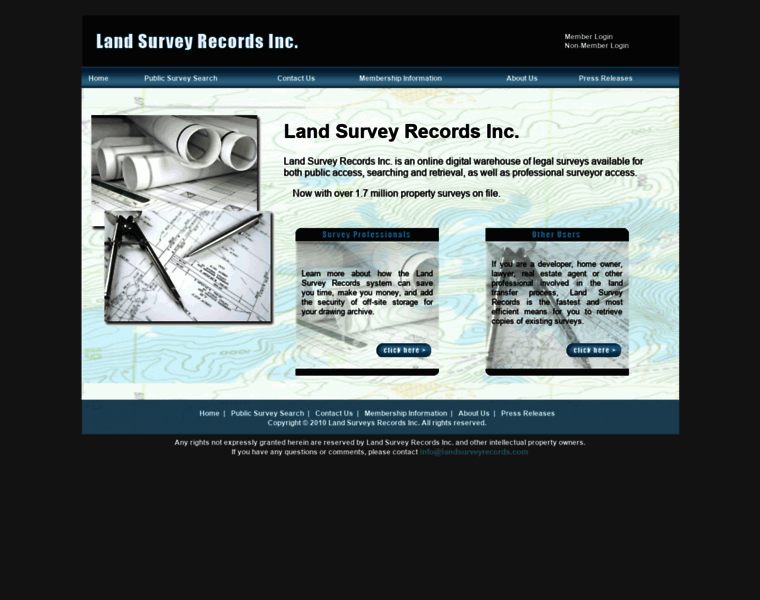 Landsurveyrecords.com thumbnail