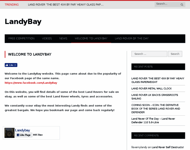Landybay.co.uk thumbnail