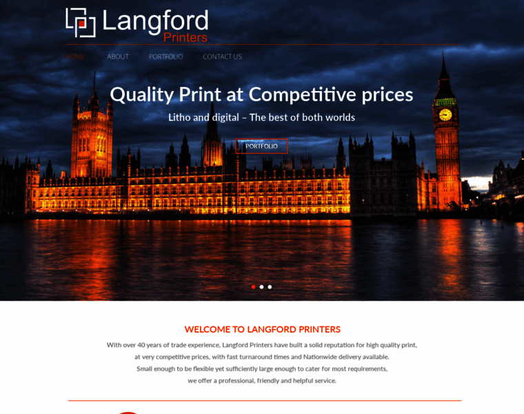 Langfordprinters.co.uk thumbnail